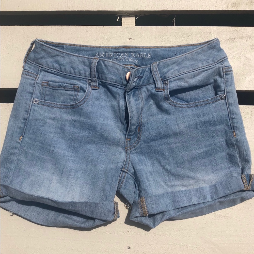 American eagle jean shorts